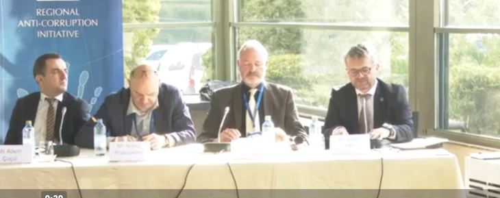 Обука за претставници на Министерството за внатрешни работи за процена на ризикот од корупција (во живо)