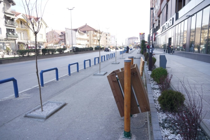 Засадени над 130 садници на булеварот „Трета МУБ“ во Куманово