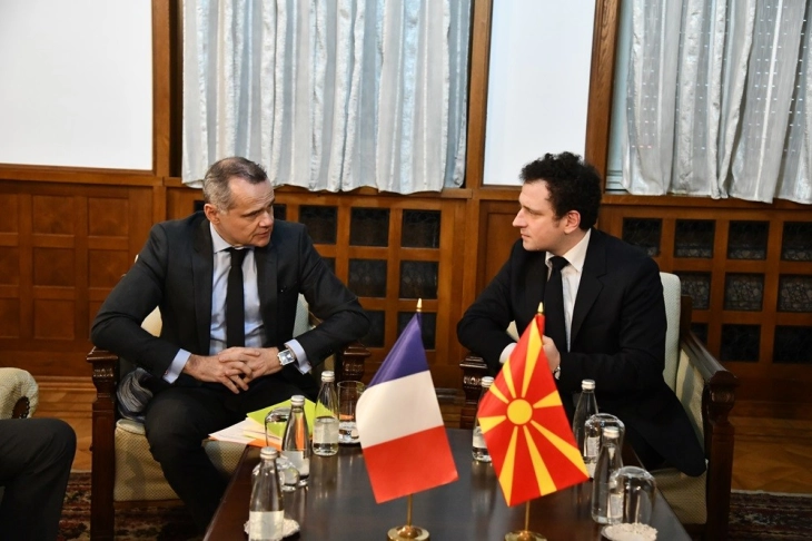 Partneriteti maqedono-francez dhe perspektiva e BE-së në fokusin e takimit Karapejovski - Le Rigoler