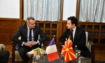 Partneriteti maqedono-francez dhe perspektiva e BE-së në fokusin e takimit Karapejovski - Le Rigoler