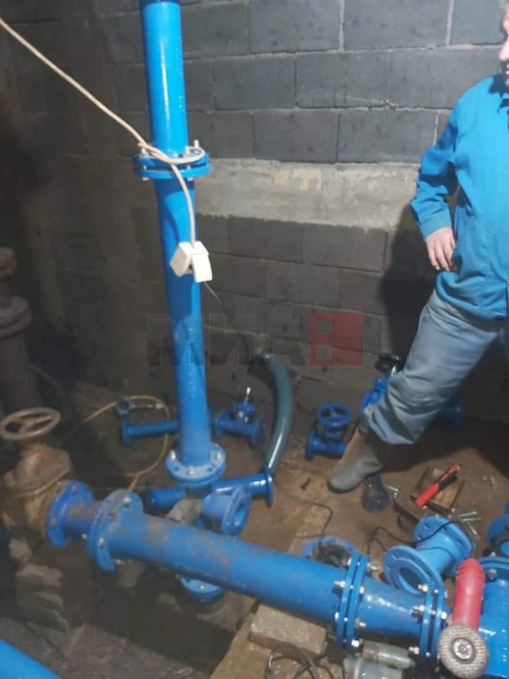 Од денеска до 6 март во Бојане ќе има краткотрајни прекини и намален притисок на вода поради чистење на резервоарот