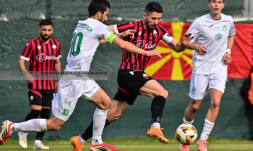 Инцидент на натпреварот Шкендија – Пелистер, судија удрен со предмет од трибините