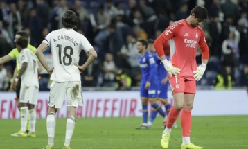 Reali mbrëmë humbi nga Hetafe në Santiago Bernabeu