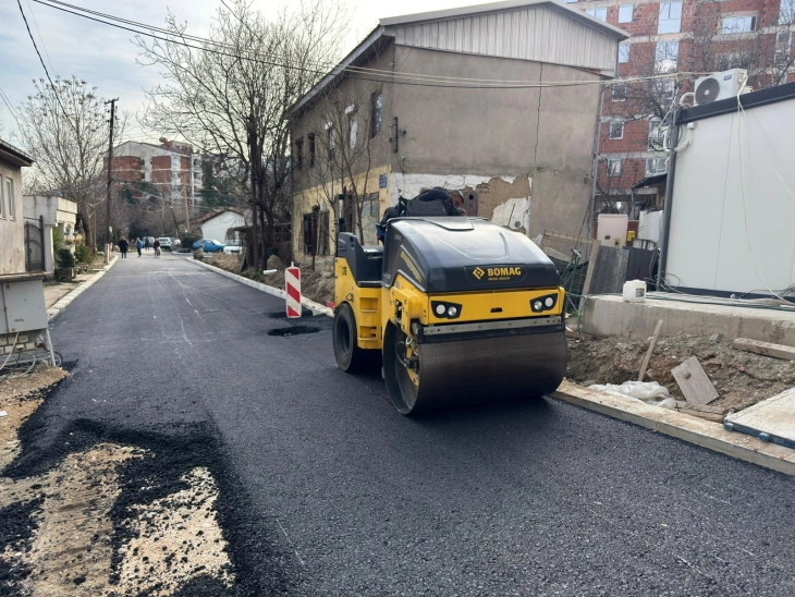 Герасимовски: Реконструкција на улицата Светозар Марковиќ, нов асфалт, тротоари и канализација