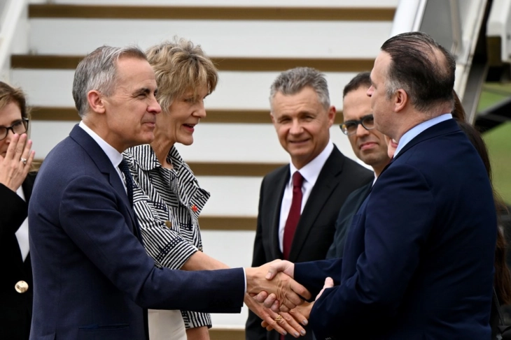 Премиерот на Канада, Карни во посета на Австралија