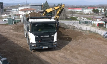 Градежни активности во штипската населба Пребег