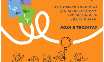 Study: 31.2% of children in North Macedonia overweight, 13.7 percent obese