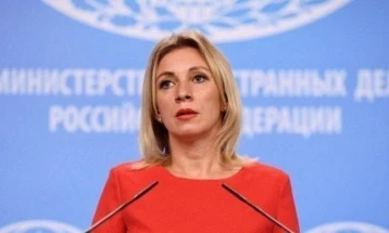 Захарова: Русија се залага за итен прекин на непријателствата на Блиски Исток