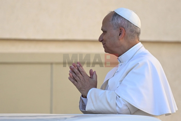 Папата Лав Четиринаесетти го повтори својот апел за мир по нападите врз Иран