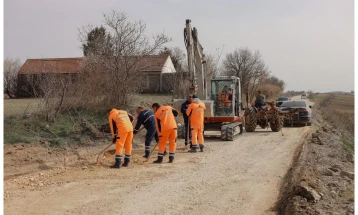 Се реконструира влезот во велешкото  село Иванковци