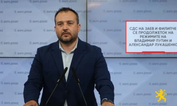 Лефков: СДСМ на Заев и Филипче се продолжеток на режимите на Владимир Путин и Александар Лукашенко