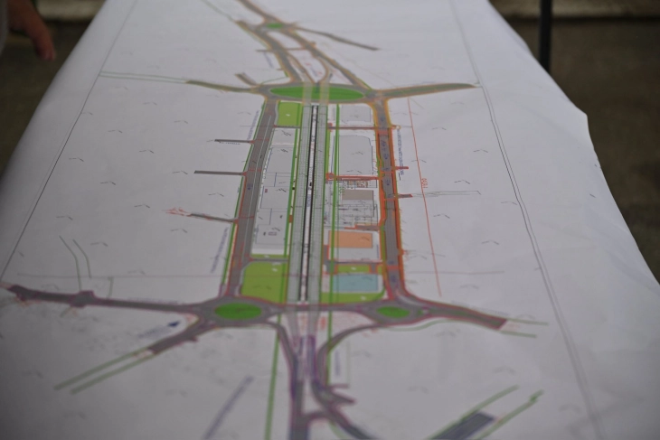 Ѓорѓиевски: Интензивно се работи на булеварот „Македонија“ - првата подземна сообраќајница во Скопје