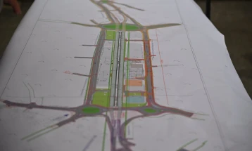 Ѓорѓиевски: Интензивно се работи на булеварот „Македонија“ - првата подземна сообраќајница во Скопје