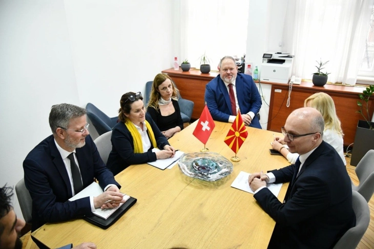 Средба Милошоски - Декарт: Поддршка од Швајцарија за парламентарната отчетност и транспарентност