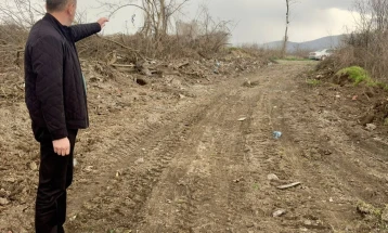 Се пробива пат за ново сообраќајно поврзување на општините Јегуновце и Тетово