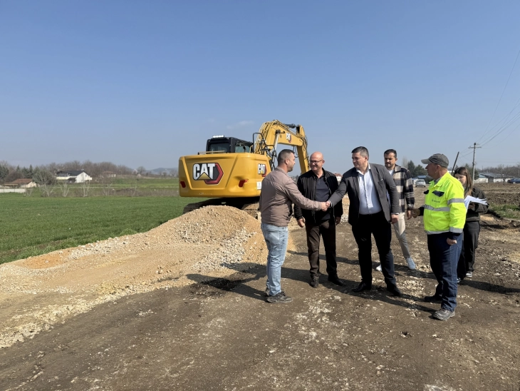 Општина Илинден започна со реконструкција на улица „11“ во  Кадино