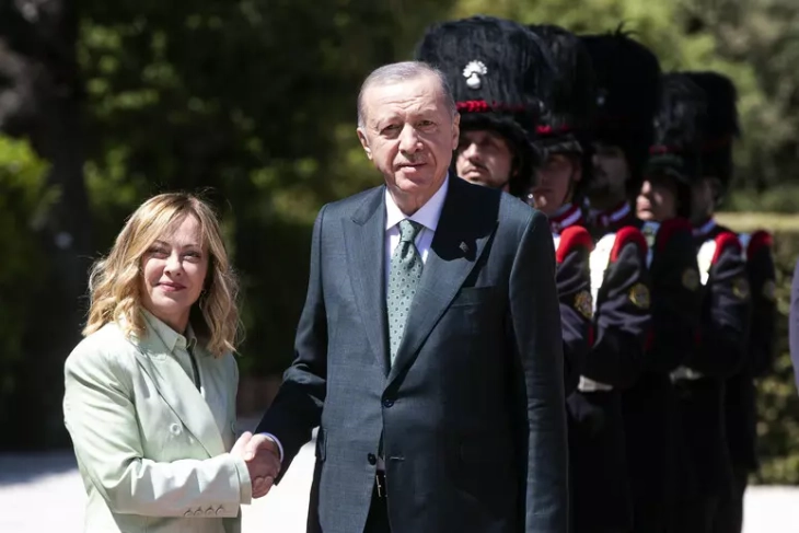 Ердоган и Мелони разговараа за влијанието на иранската криза врз регионалната стабилност