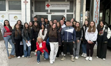 Црвен крст Крива Паланка со нови активности од програмата за промоција на хумани вредности