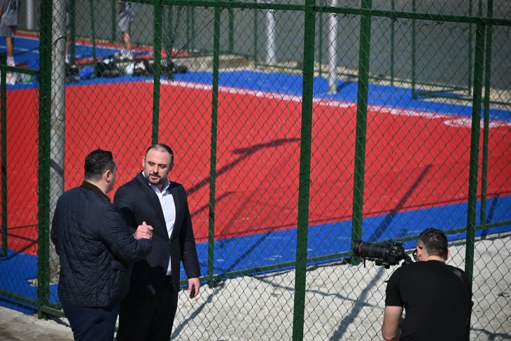 Ѓорѓиевски: Скопје доби нов уреден спортски комплекс на кејот на реката Вардар