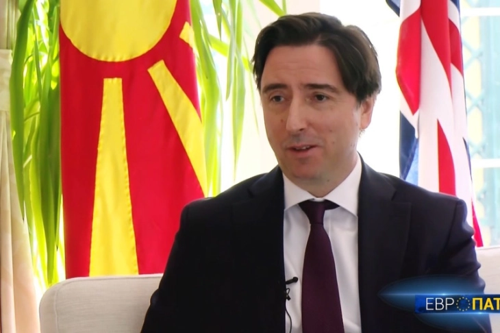 British Ambassador Lawson: No London–Skopje agreement on migrant acceptance exists or ever existed