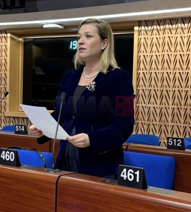 Deputetja Vasilevska në mbledhjen e Komisionit për Çështje Politike dhe Demokraci të APKE-së në Monako