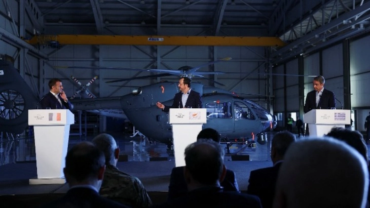 Христодулидис, Макрон и Мицотакис од Кипар испратија порака на солидарност и обединетост – европската мисија е само одбранбена