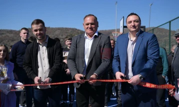 Министерството за спорт отвори нов спортски центар во општина Петровец