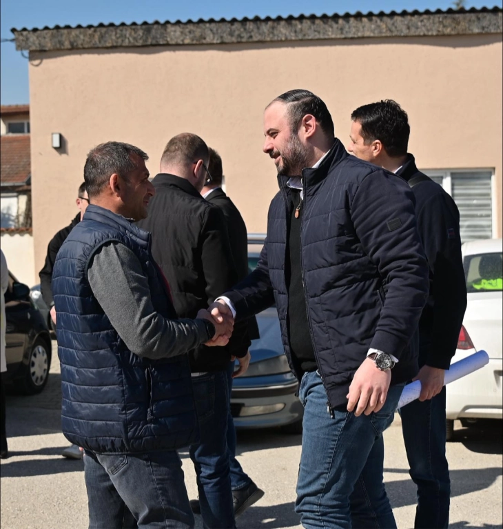 Започна реконструкцијата на улицата „Лисец“ во Горно Лисиче со нова водоводна мрежа