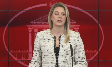 Прес-конференција на портпаролот на Владата, Марија Митева (во живо)