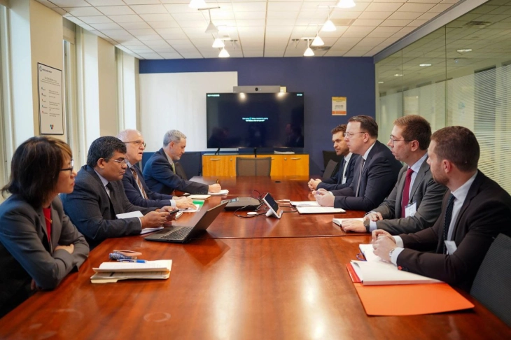 Nikoloski in Washington: Investing in infrastructure and transport, high level of cooperation with World Bank