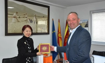 Амбасадорката на Кина, Џианг Сиаојан во посета на Кочани