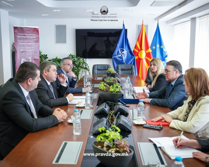 Средба Филков-Маричиќ, тема реформите во изборното законодавство и соработката меѓу Министеството за правада и ДИК