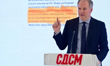 Жерновски: Нашата борба продолжува и ќе трае сè додека не ја вратиме Македонија на победничките патеки