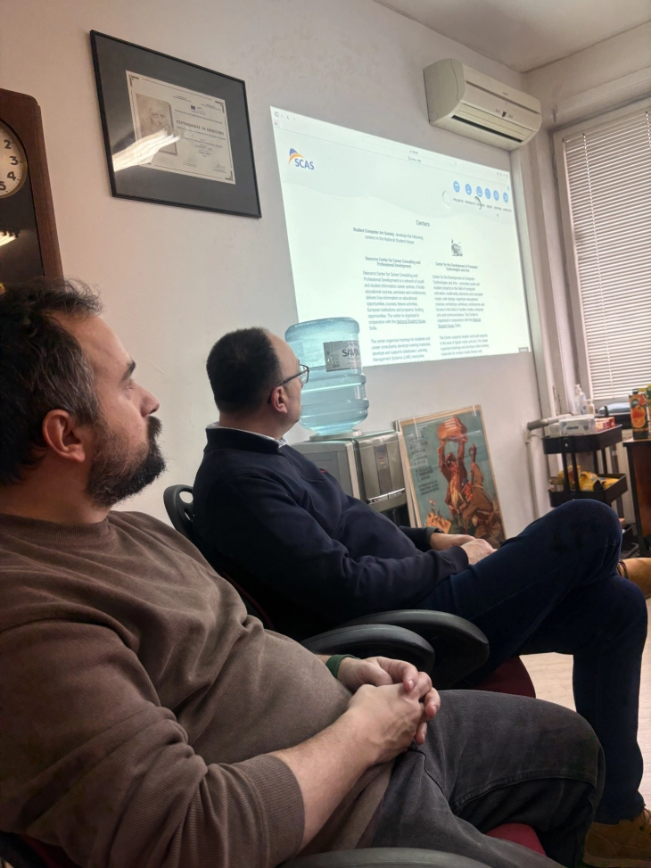 Кинотека дел од меѓународниот Erasmus+ проект