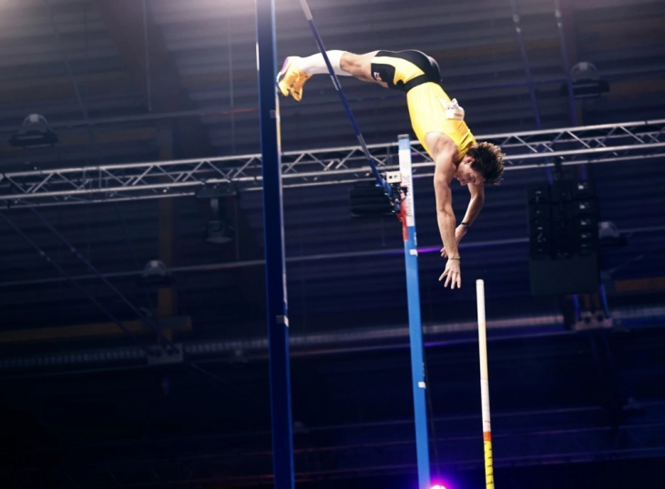 Pole vaulter Duplantis improves world record yet again