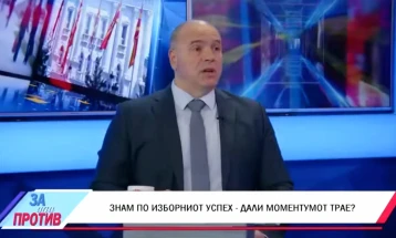 Димитриевски: Интересот на Венко Филипче е ограничен само на неговата партиска фотеља