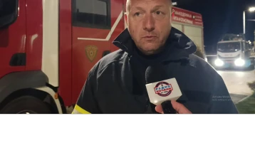 Пожар во Прочистителната станица за отпадни води во Мојанци, гореше инсталација за пренос на метан