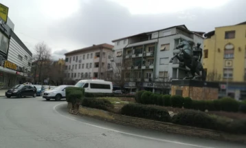 Пожар на тераса над продажен објект во Велес, повредени нема