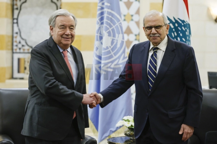 Гутереш во „посета на солидарност“ на Либан