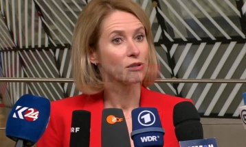 Каја Калас ја нарече одлуката на САД за олеснување на нафтените санкции против Русија „опасен преседан“