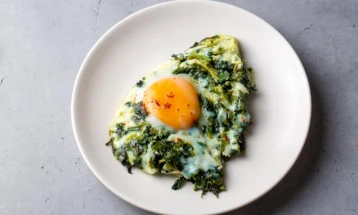 Spinaq me oriz dhe vezë