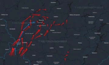 Собјанин: Руската ПВО за време на викендот собори 250 дронови упатени кон Москва