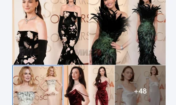 Пердуви на „Црвениот тепих“ на „Оскарите“, Никол Кидман носеше креација на „Шанел“