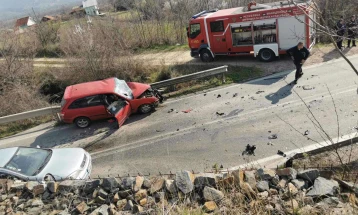 Сообраќајка на патот Кочани - Виница, неколку лица повредени