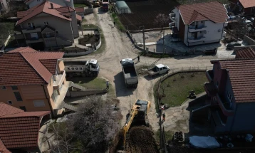 Почна изградба на повеќе улици во Куманово