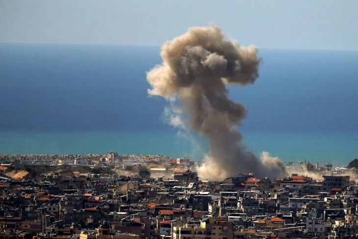 Најмалку шест жртви во израелски напади врз Бејрут