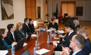 Dimitrieska Kochoska meets IMF officials: Economy sees stable growth, clear fiscal framework
