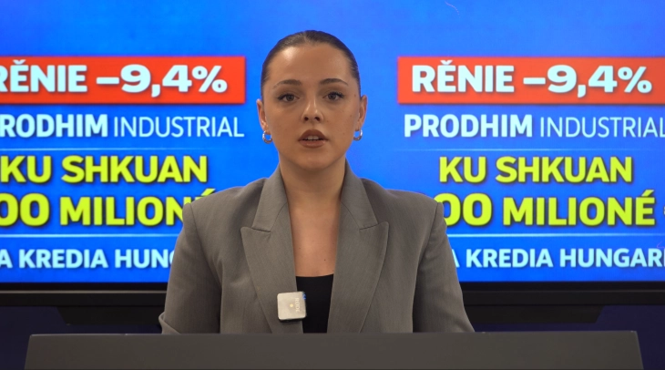 BDI: Rënie e prodhimit industrial prej 9,4 për qind