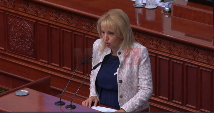 Пешевска: Иницијативата на опозицијата за воведување електронски алки за насилници е недоработена