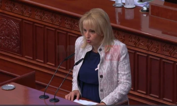 Пешевска: Иницијативата на опозицијата за воведување електронски алки за насилници е недоработена